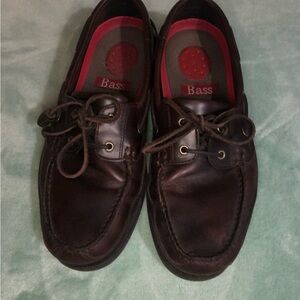 Bass Men's Brown Leather Shoes size 10.5